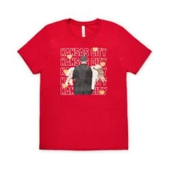 Taylor And Travis Red Kansas City Tee, Red Rival