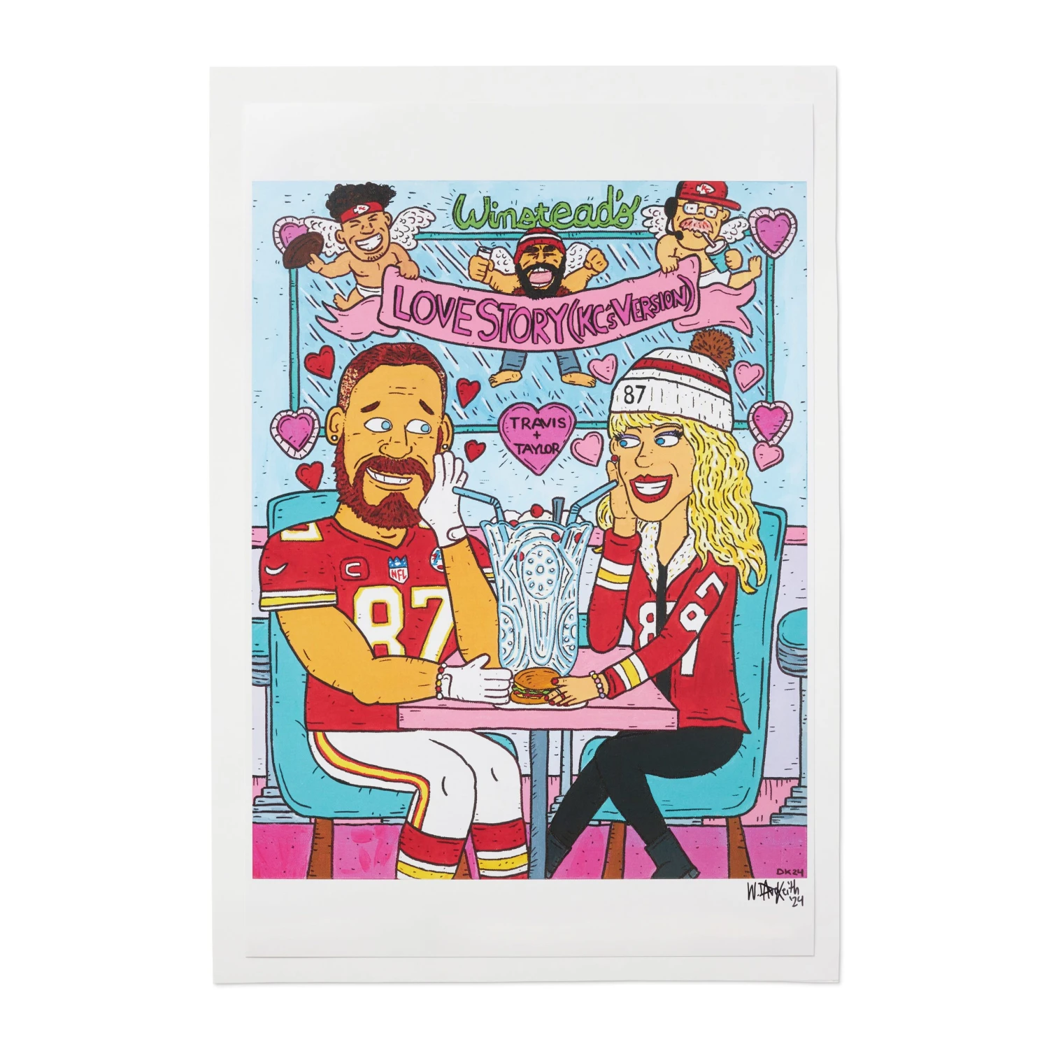 W. Dave Keith Swelce Love Story Print 1 W. Dave Keith Swelce Love Story Print