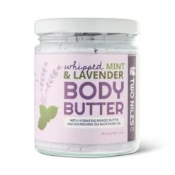Moisturizing Body Butter, 10 Oz, Two Niles -Kansas City Store Two Niles Large Body Butter Lavender Mint