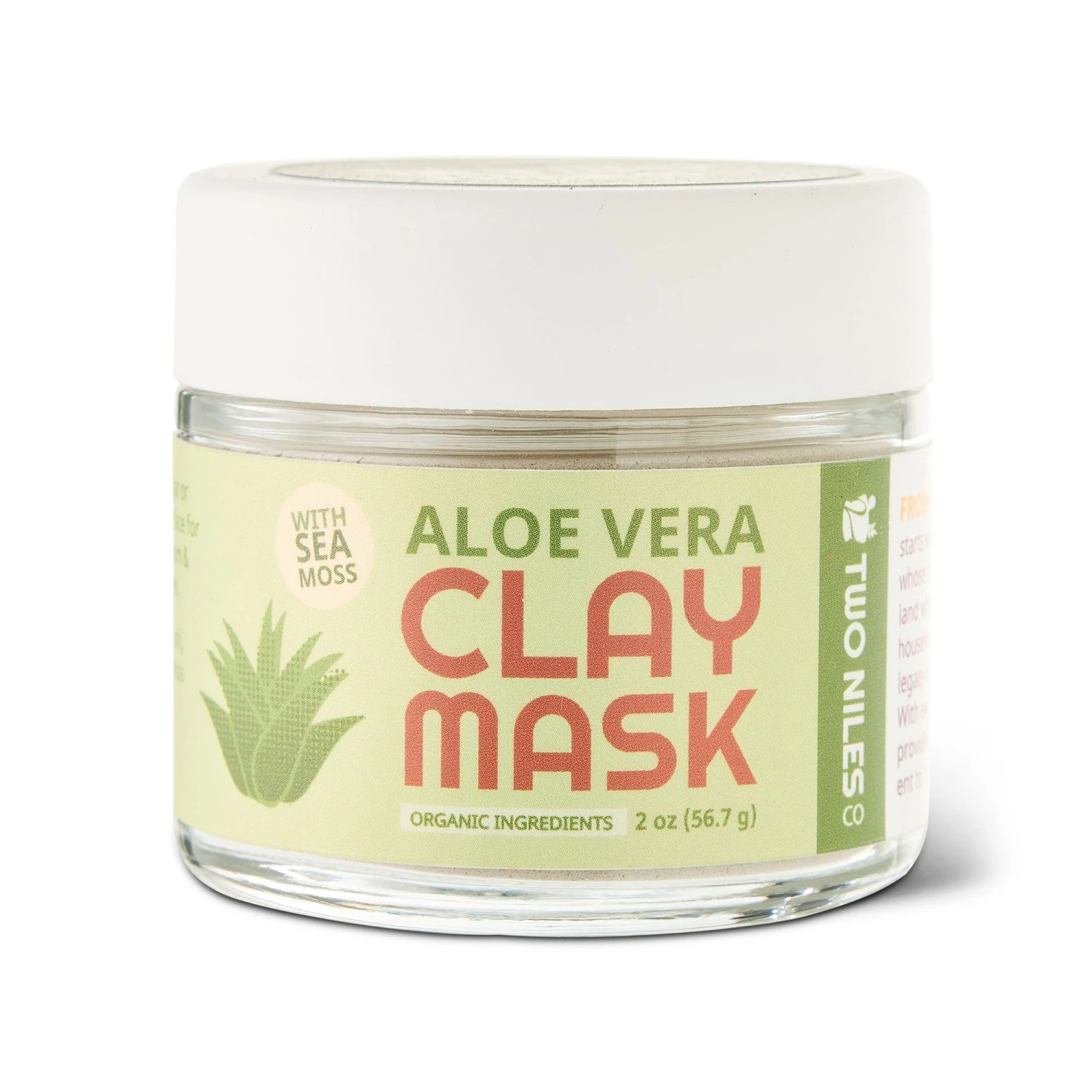 Aloe Vera Face Mask, Two Niles 2 Aloe Vera Face Mask, Two Niles - Image 2