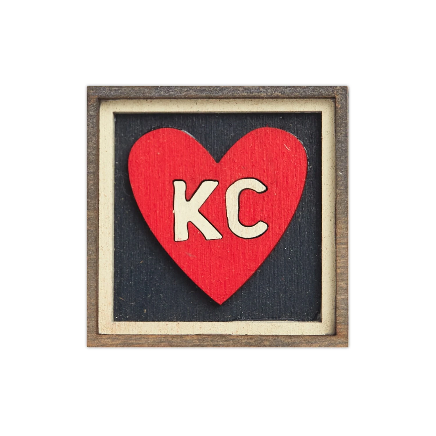 Wee Woodworks KC Heart Magnet 1 Wee Woodworks KC Heart Magnet