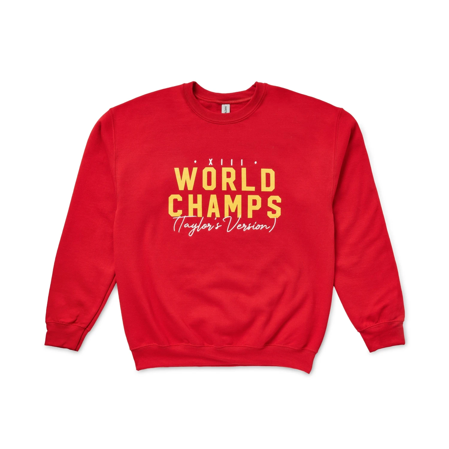 World Champs (Taylor's Version) Embroidered Sweatshirt 1 World Champs (Taylor's Version) Embroidered Sweatshirt